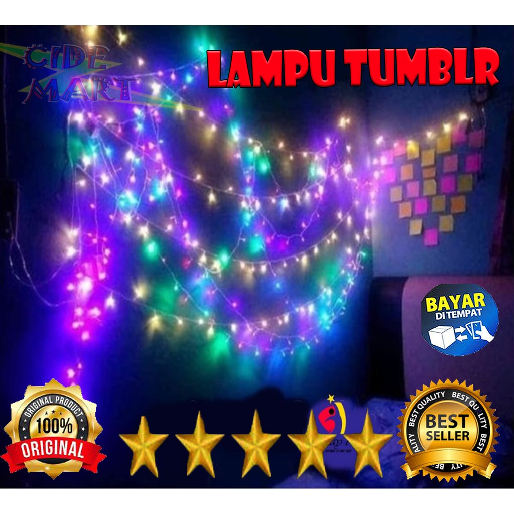 Jual Lampu Tumblr Night Led 10 Meter Lampu Hias Tumblr Dekorasi Kamar