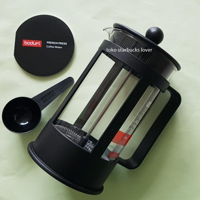 Jual STARBUCKS BODUM FRENCH PRESS 8 CUP BLACK COFFEE MAKER 1L Shopee