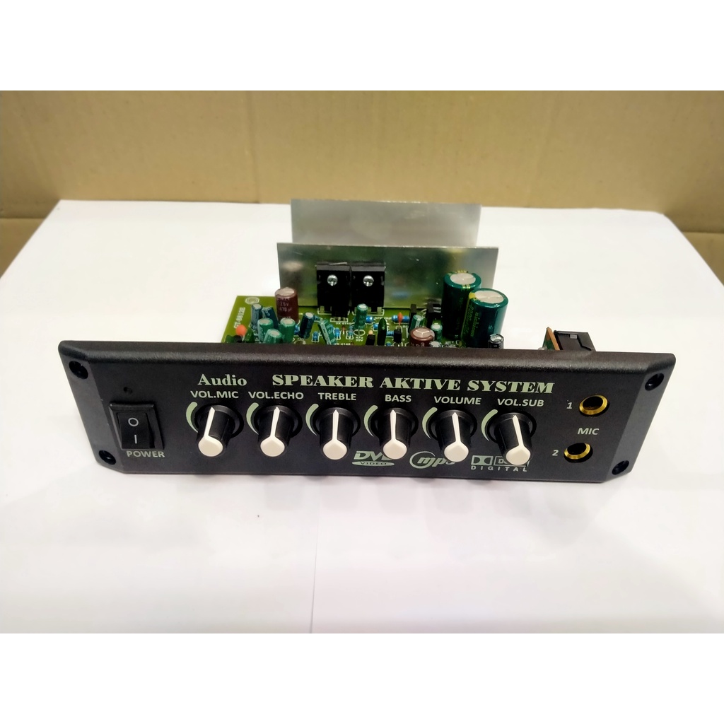 Jual KIT POWER Speaker Aktif MP3 ECHO MONO (GT-8812E) Subwoofer AUDIO