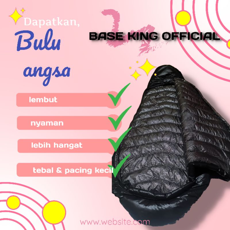 Jual Sleeping Bag BASE KING OFFICIAL Bulu Angsa Seri Buter, Bavarian ...