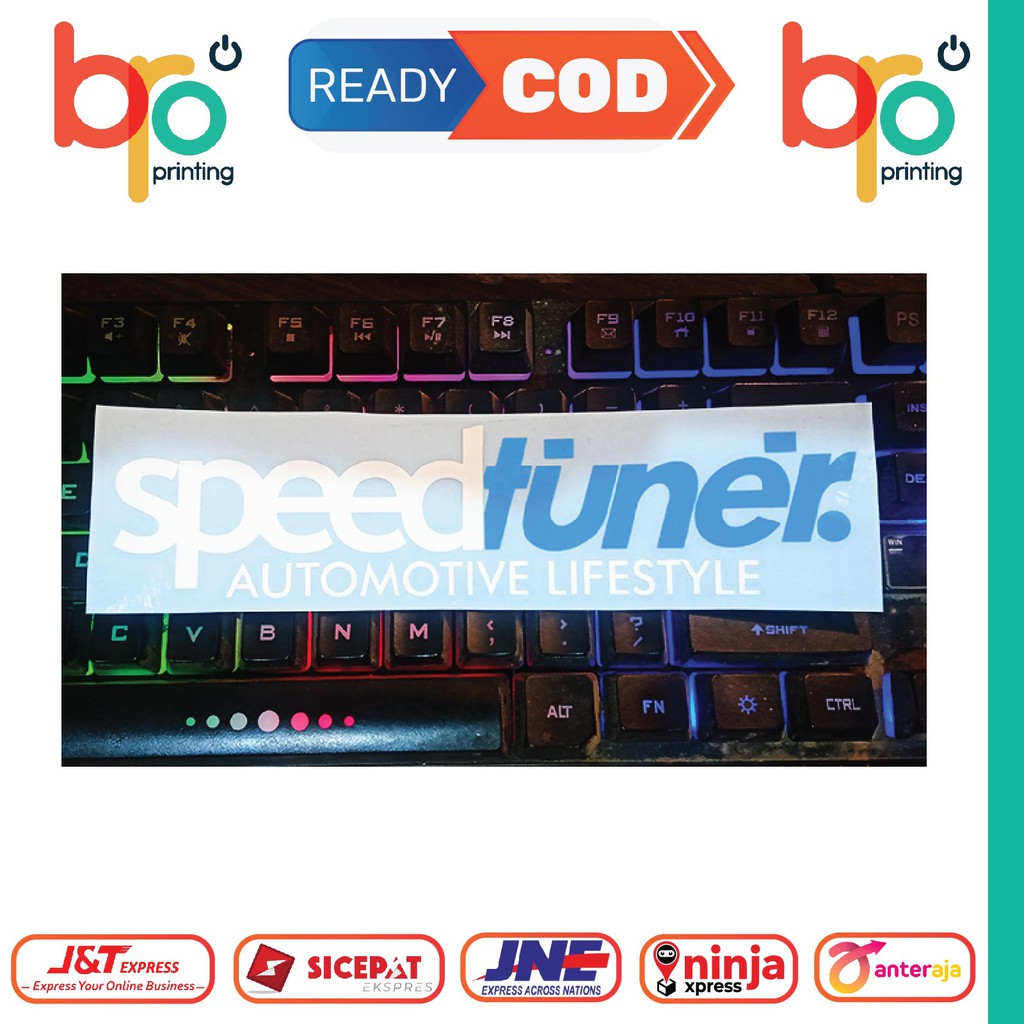 Jual STIKER SPEED TUNER UNTUK AKSESORIS MOBIL ATAU MOTOR | CUTTING ...