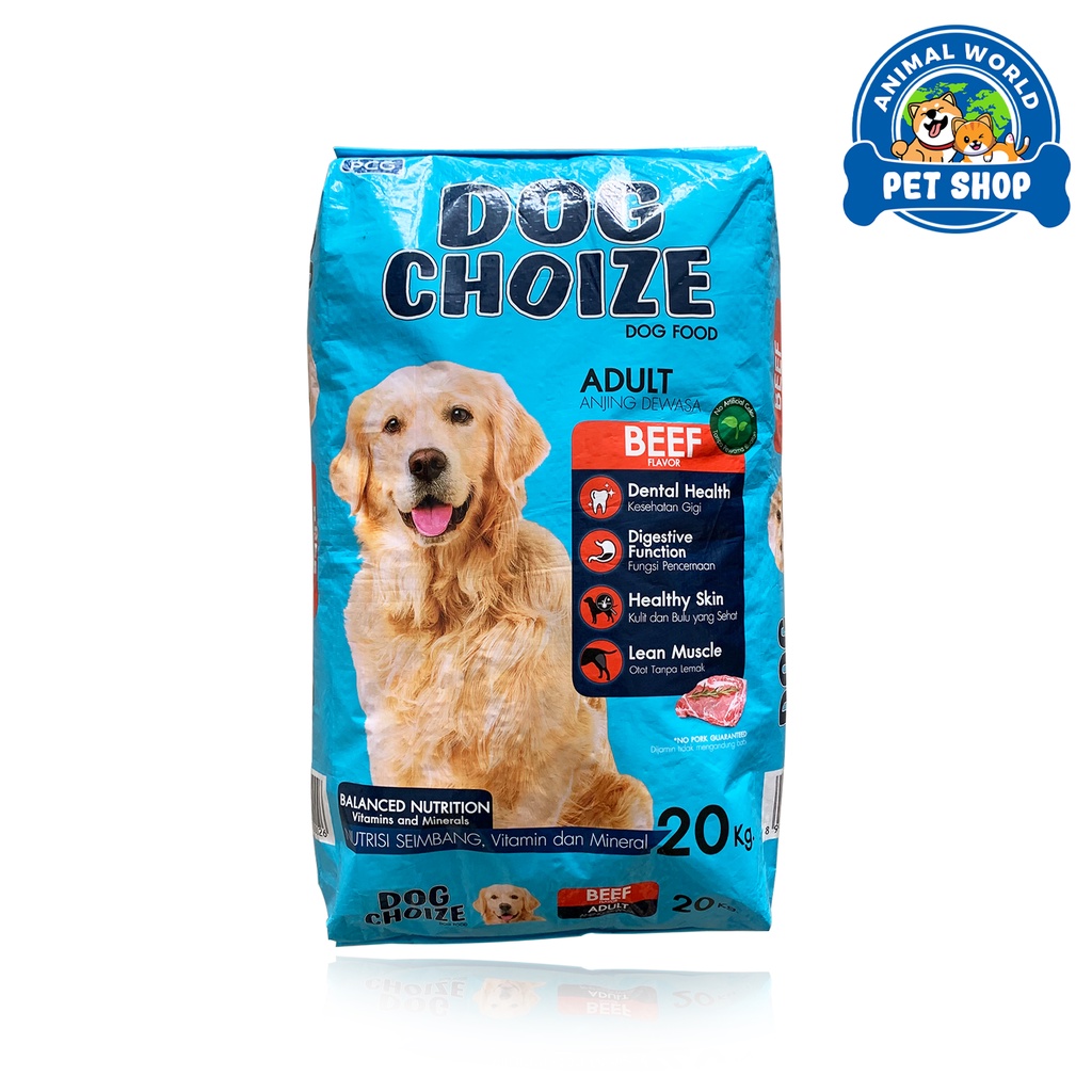 Jual Makanan Anjing DOG CHOIZE 20kg | Shopee Indonesia