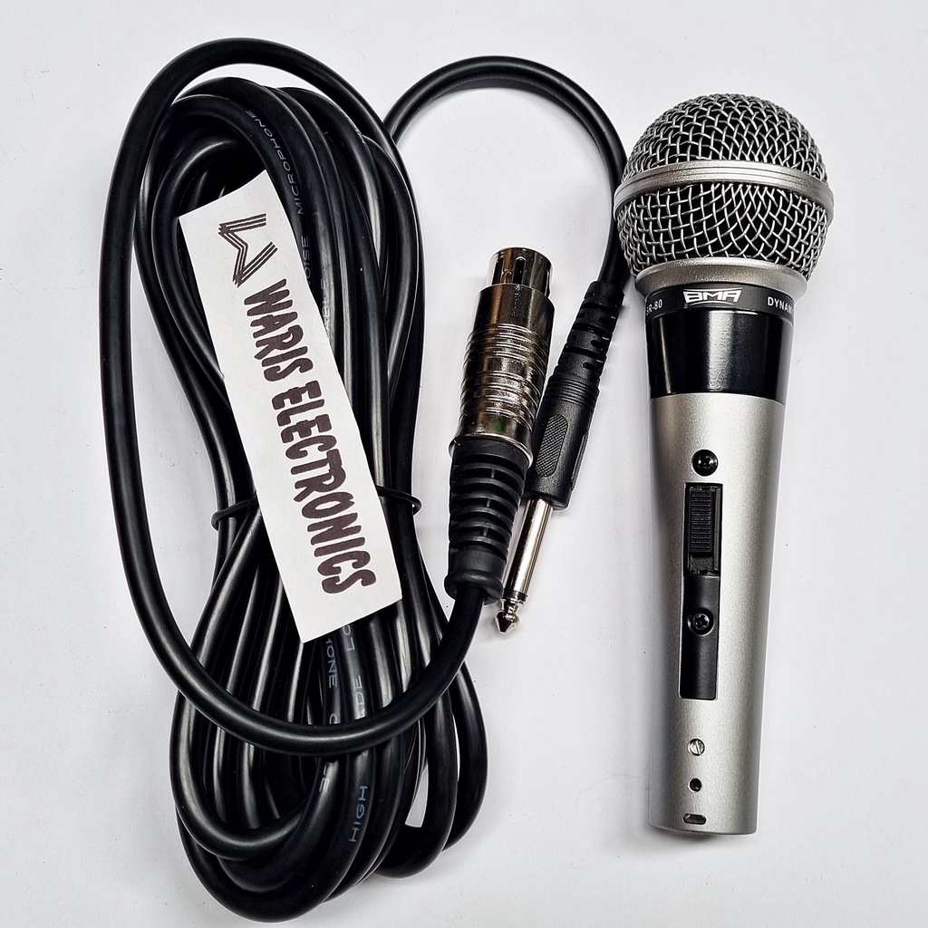 Jual Mic Mikrofon BMA SR 80 Dynamic Microphone | Shopee Indonesia