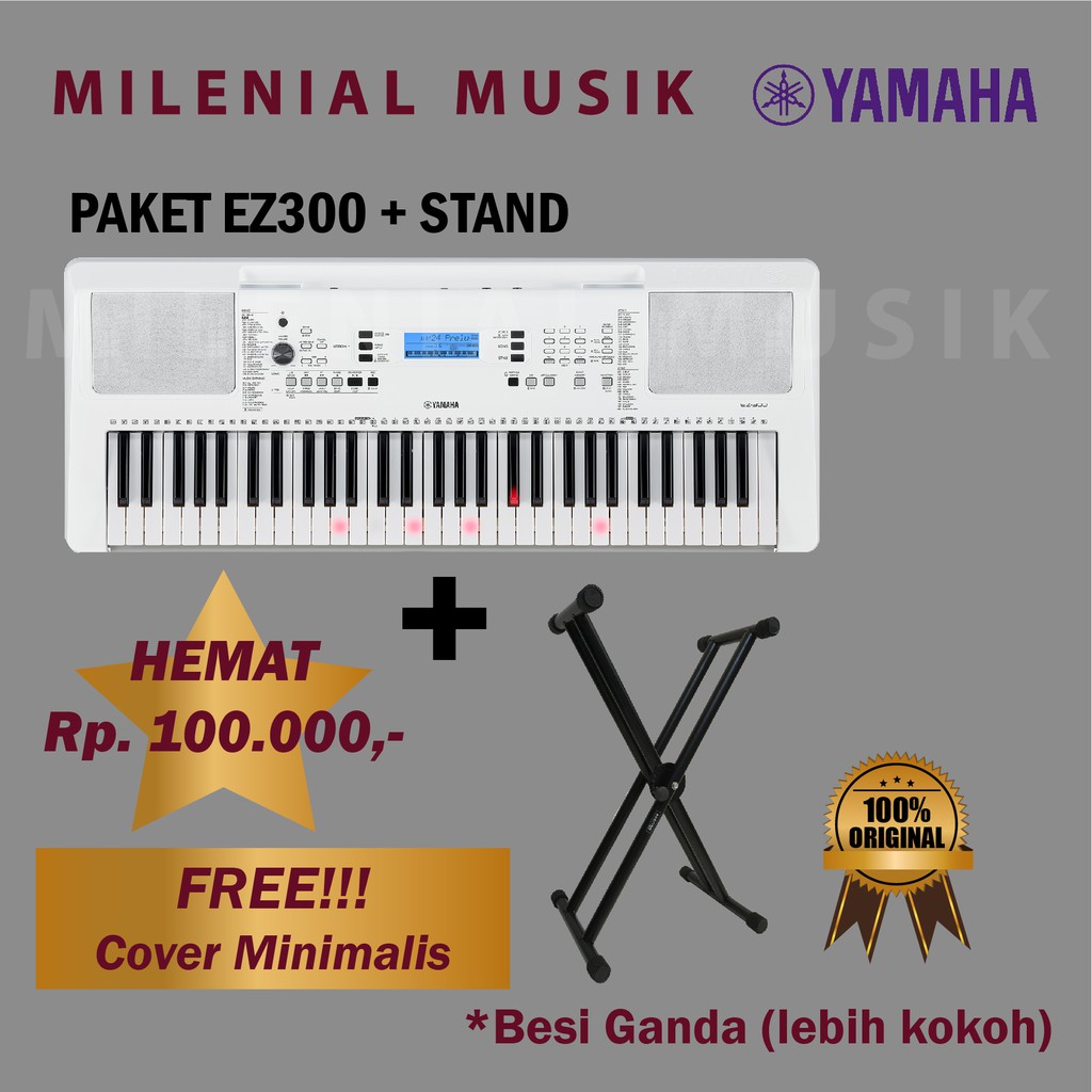 Jual Keyboard Yamaha EZ-300 | Shopee Indonesia