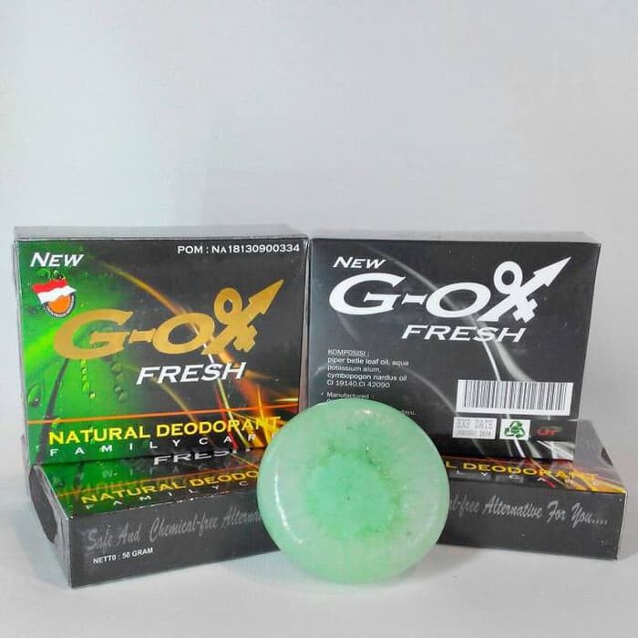 Jual G-ox fresh natural Deodorant Annaufa skin care | Shopee Indonesia