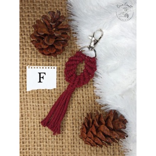 Jual Macrame Keychain, Gantungan Kunci