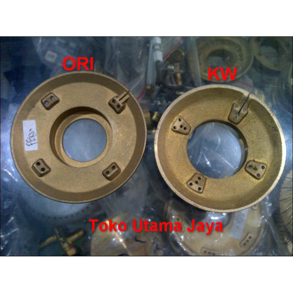 Jual Burner Rinnai Ori Besar / Kuningan Rinnai Ori Besar / Burner Kompor  Rinnai Ori / Burner Rinnai Asli / Baner Rinai Original / Barner Rinnai  Kanan / Buner Rinnai 712 A /