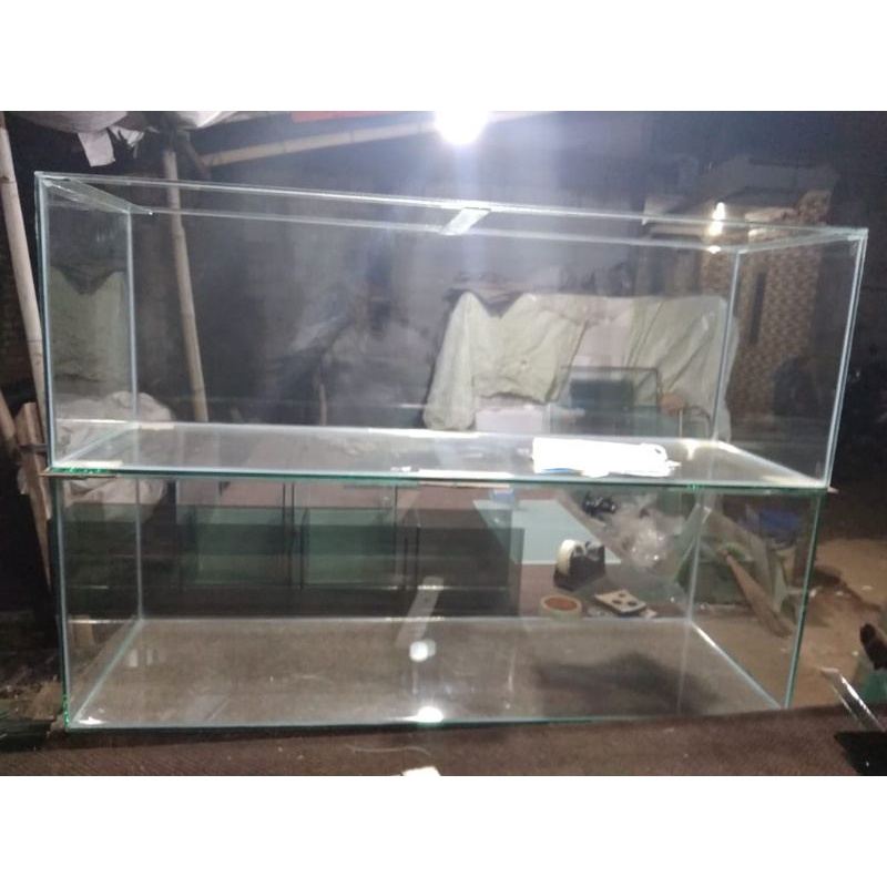 Jual Aquarium 120x50x50 full 8 Shopee Indonesia