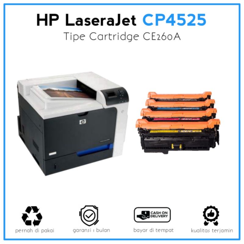 Jual Printer HP LaserJet Enterprise CP4525 Second berkualitas | Shopee ...
