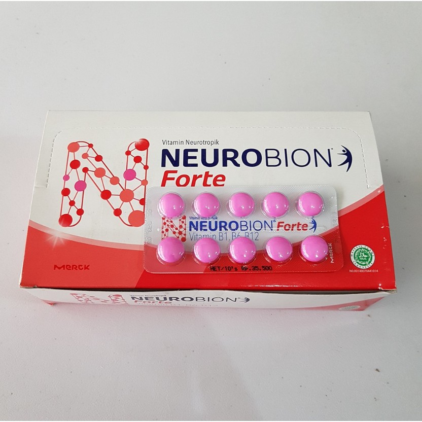 Jual NEUROBION FORTE/ VITAMIN B1,B4, B12 ISI 10 TABLET | Shopee Indonesia