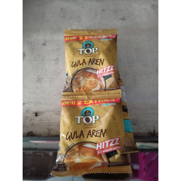 Jual KOPI TOP GULA AREN 1 RENCENG ISI 15PCS | Shopee Indonesia