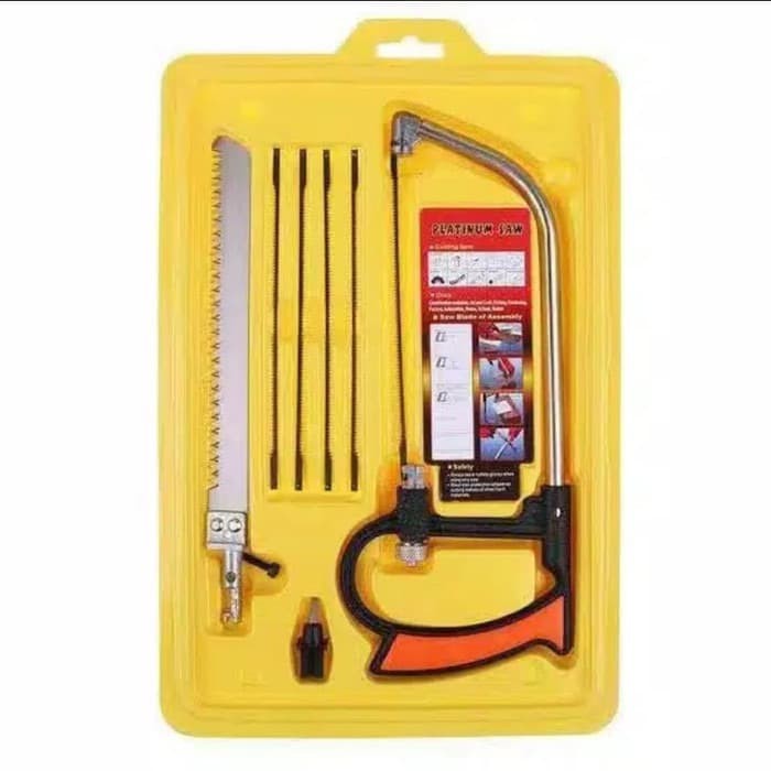 Jual Magic Saw Gergaji Kayu Besi Pipa Multifungsi Set Shopee Indonesia