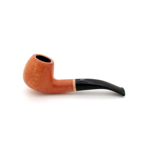 Pipe à Tabac Savinelli Primo Fumo 626 | Bois De Bruyère Naturel | Trou 6mm | Avec étui Velours | Made In Italy