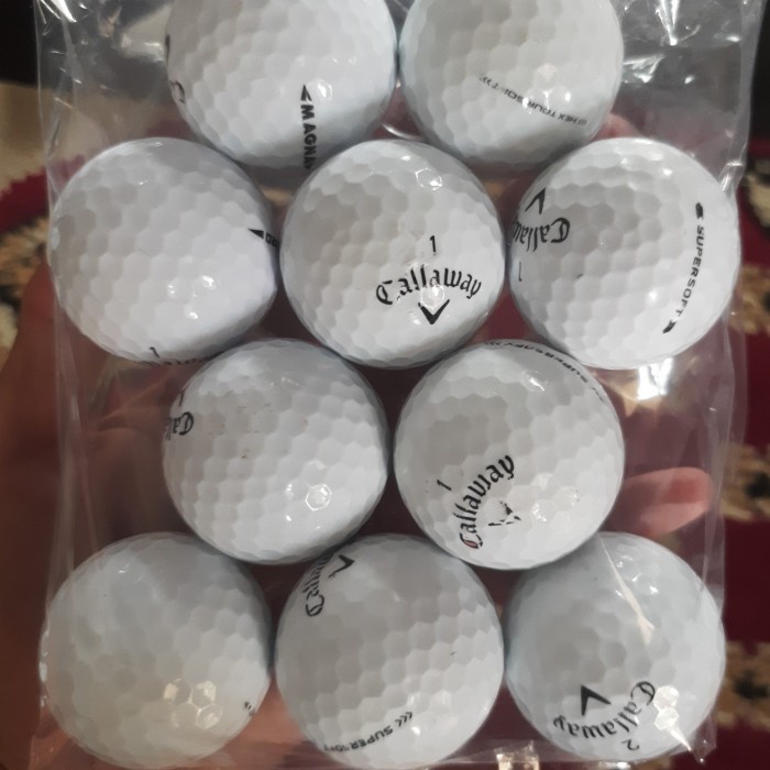 Jual DM Bola Golf Callaway Grade B+ Isi 10 Pcs | Shopee Indonesia