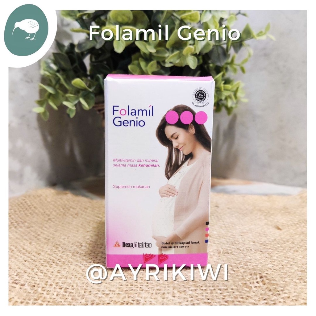 Jual Folamil Genio 30 Kapsul | Shopee Indonesia