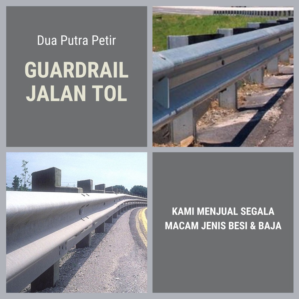 Jual Guard Rail rambu pembatas tepi jalan tol | Shopee Indonesia