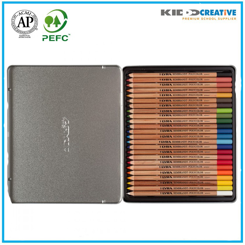 Jual LYRA REMBRANDT POLYCOLOR PENCILS SET 24, 36, 72 PCS | Shopee Indonesia