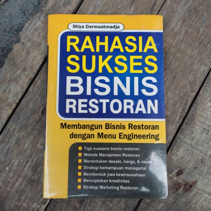 Jual Rahasia Sukses Bisnis Restoran | Shopee Indonesia