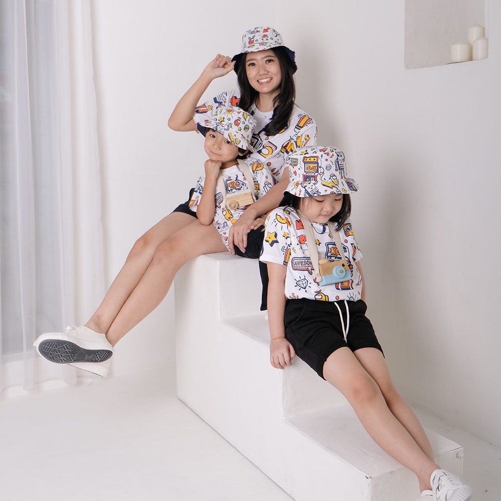 Jual Pop Kidswear Game Time Couple Hat - topi reversible anak dewasa ...