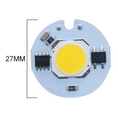Jual Direct 220 V LED 7W COB 220V 7 W Cool White Langsung Tanpa Driver ...