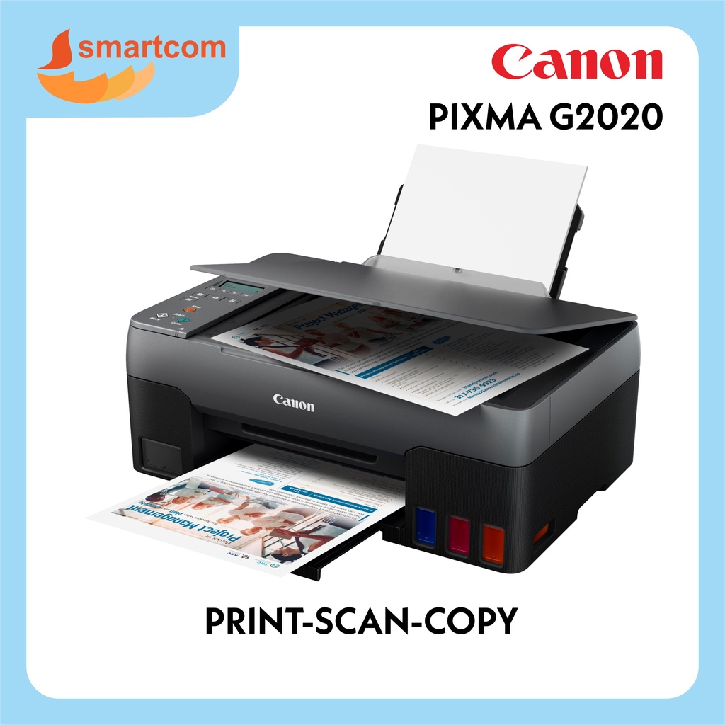 Canon Pixma G2020 Unboxing Full Setup Install Driver