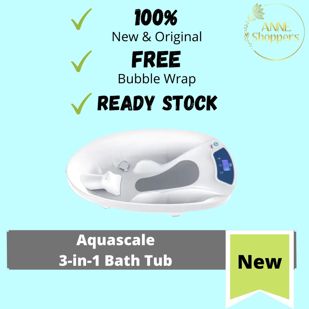 Jual Aqua Scale 3 in 1 Digital Scale - Timbangan dan Bath Tub Bayi ...