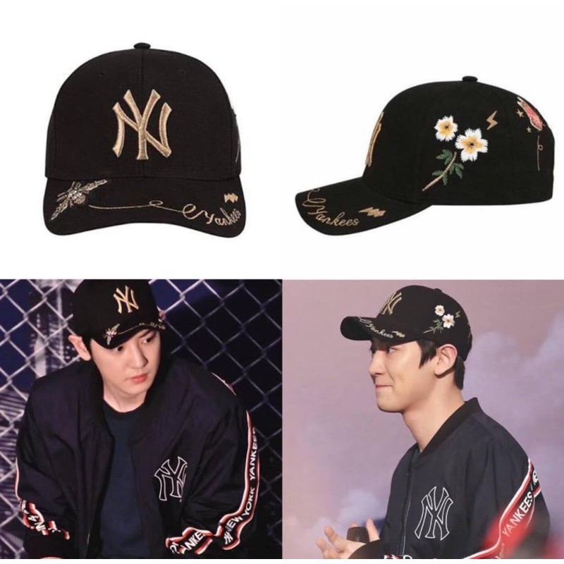 Chanyeol store mlb cap