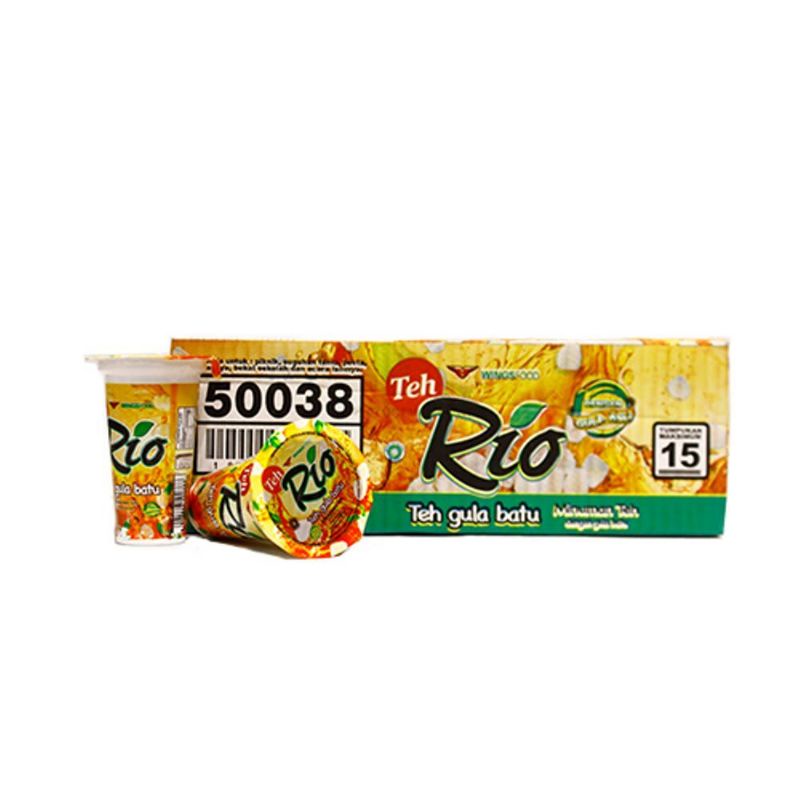 Jual TEH RIO 190 ML x 24 CUP PER KARTON | Shopee Indonesia