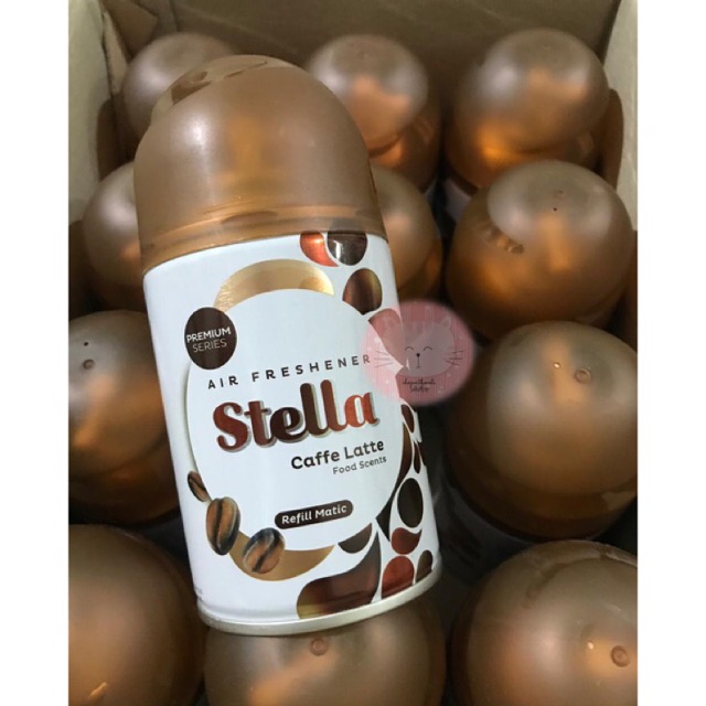 Jual Refil Saja Air Freshener Stella Kopi Parfumist Caffe Latte Refill Matic Pengharum Ruangan