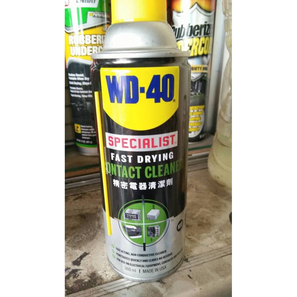 Jual Besar WD40 WD-40 Specialist contact cleaner fast drying 360ml ...