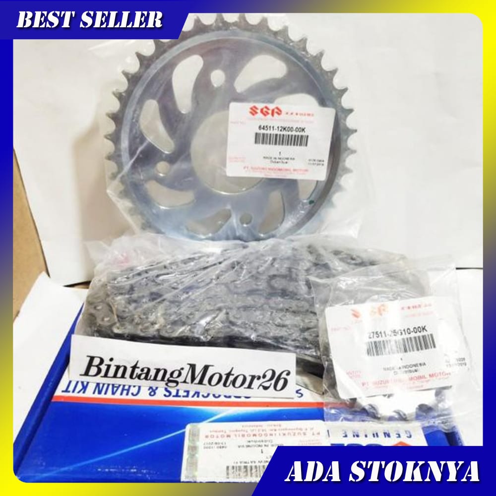 Jual Gearset Gear Set Satria Fu Injeksi Suzuki 2700012K00Kit Original