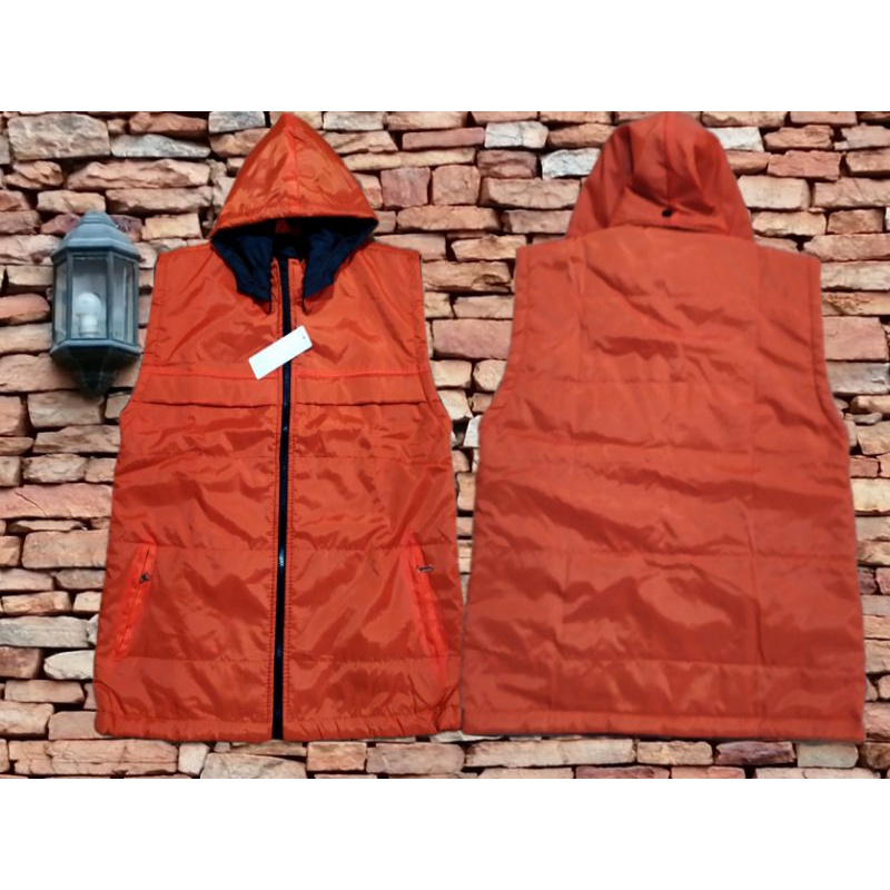 Jual jaket rompi motor kasual/vest body protector motor lipat dada ...