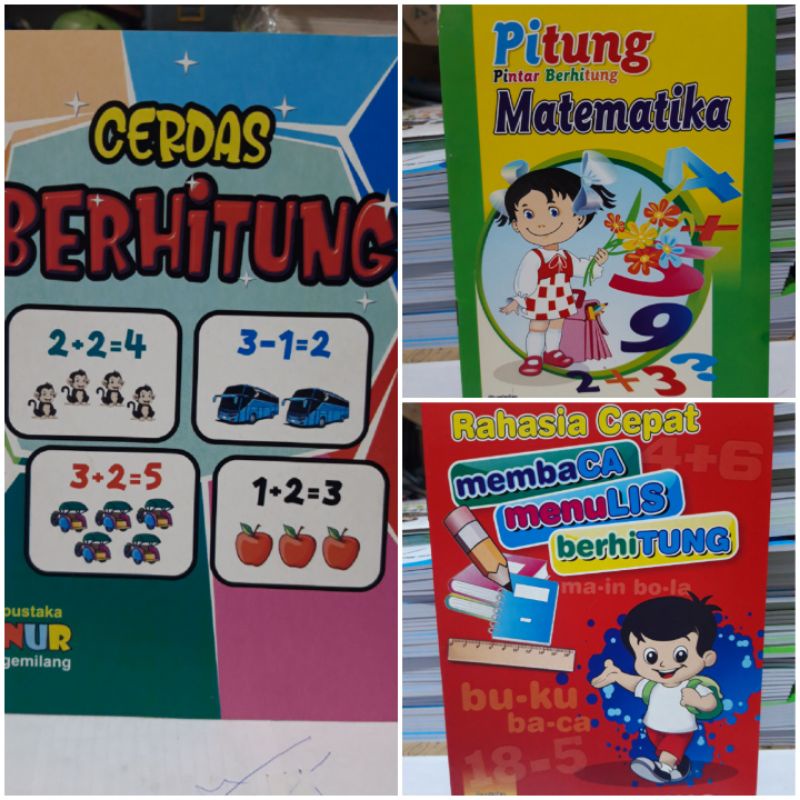 Jual Buku TK/PAUD Seri Berhitung - PNG | Shopee Indonesia