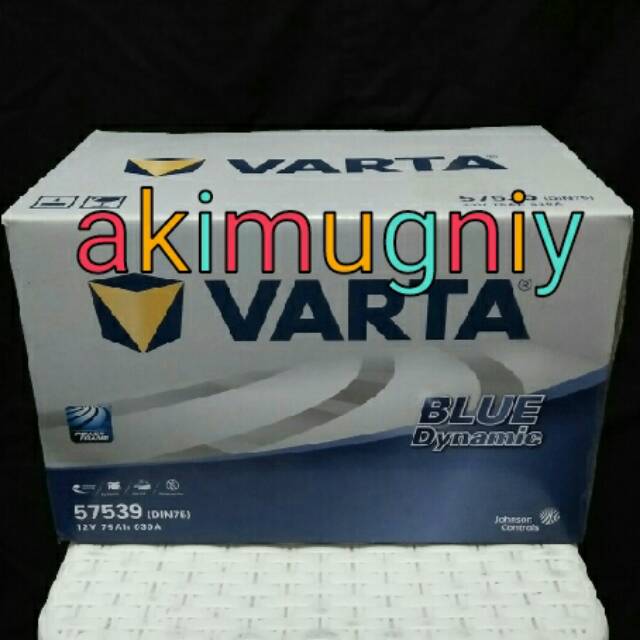 Jual aki innova reborn diesel all new fortuner diesel ln3 varta 12v