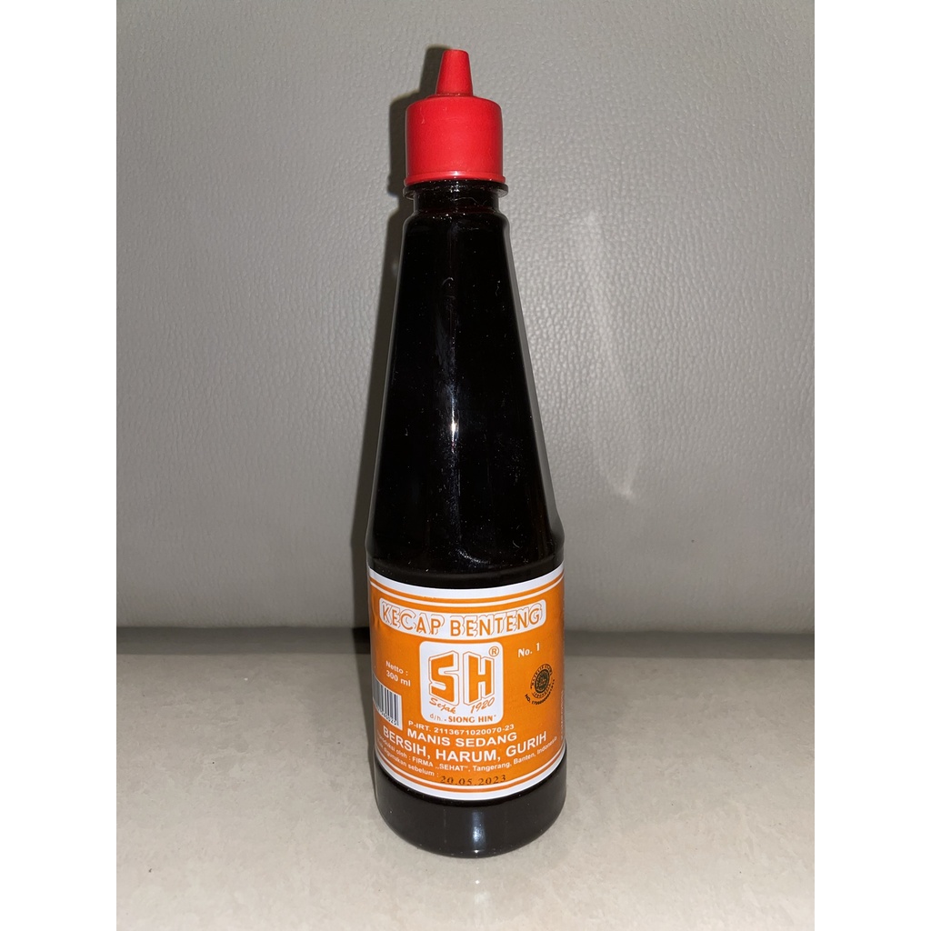 Jual Kecap Manis Benteng Sh Siong Hin 300 Ml Shopee Indonesia 1015