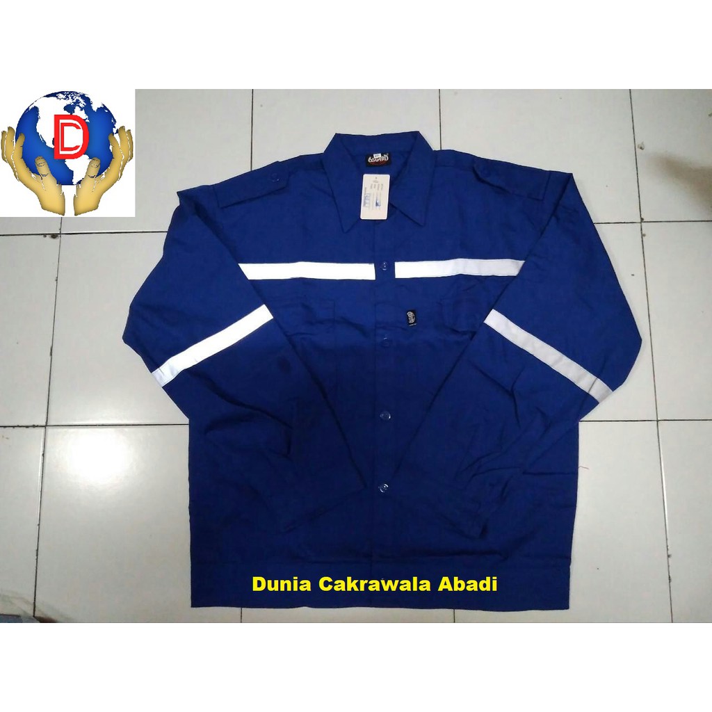 Jual Seragam Kerja Safety TwinS Ukuran M-XL / Baju Kerja Safety Warna ...