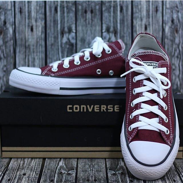SEPATU CONVERSE ALL STAR WARNA MAROON MERAH CASUAL TREND MASA KINI