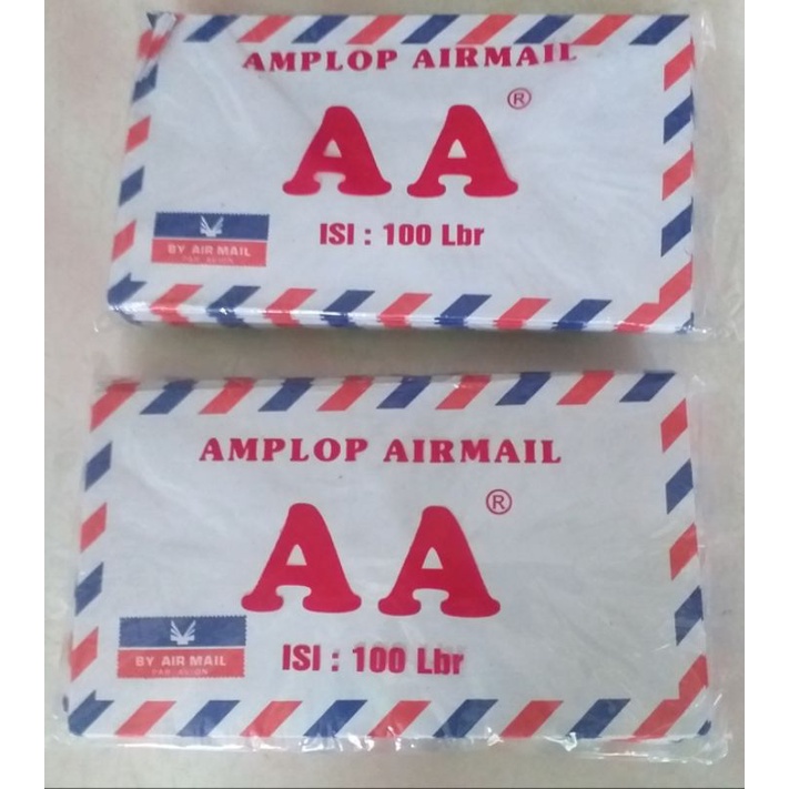 Jual Amplop air mail AA tanpa perekat | Shopee Indonesia
