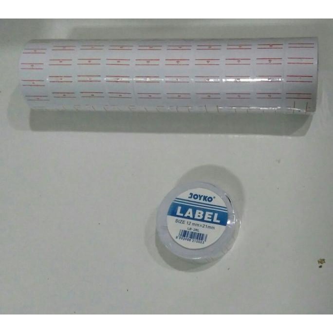 Jual Ready Oke] Kertas Untuk Isi Alat Cetak Label Harga Merk Bandrol ...