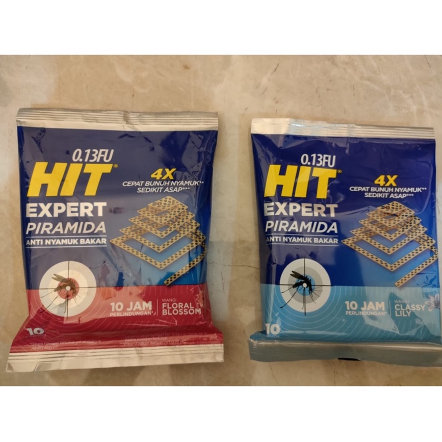 Jual Hit Expert Piramida Isi 10 | hit anti nyamuk bakar 10 jam ...