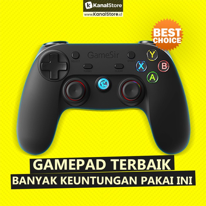 Jual Stik Gamepad Wireless GAMESIR G3S for Android, PS3, Game PC, & VR ...