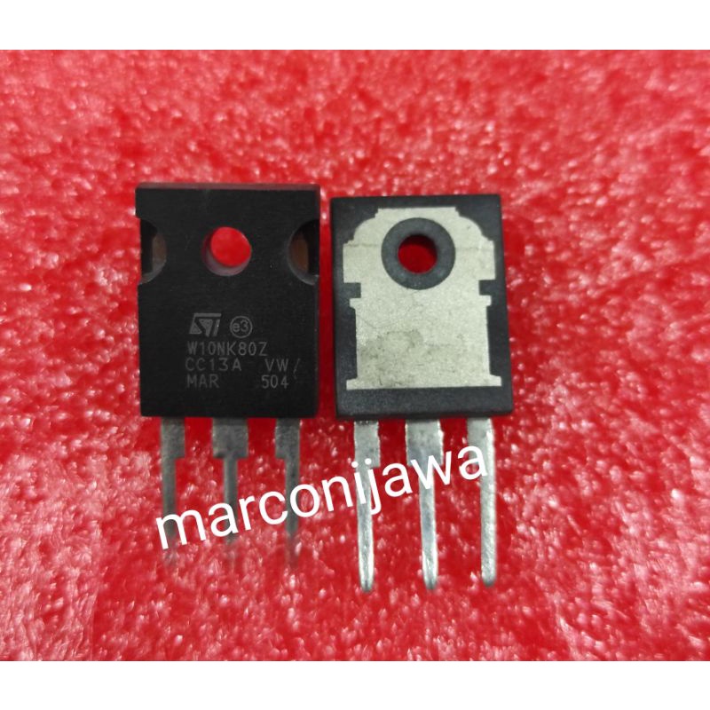 Jual W10NK80Z transistor mosfet N chenel | Shopee Indonesia