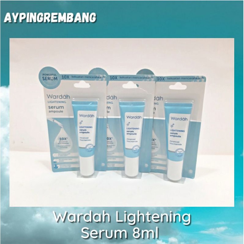 Jual Wardah Lightening Serum Ampoule Ml Shopee Indonesia