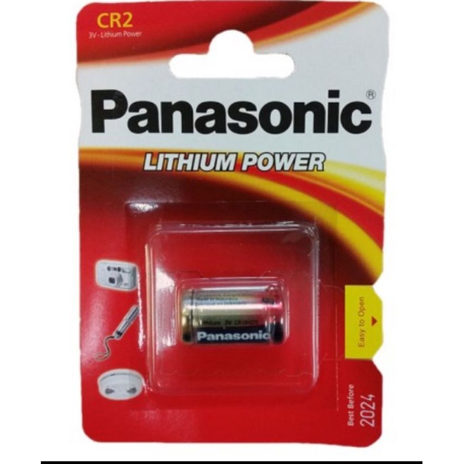Jual Panasonic CR2 Lithium Battery Baterai for Instax Insta Mini 25 50 ...