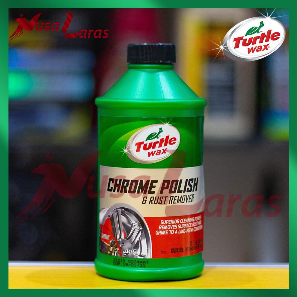 Jual Turtle Wax Chrome Polish And Rust Remover 355 ml Shopee Indonesia