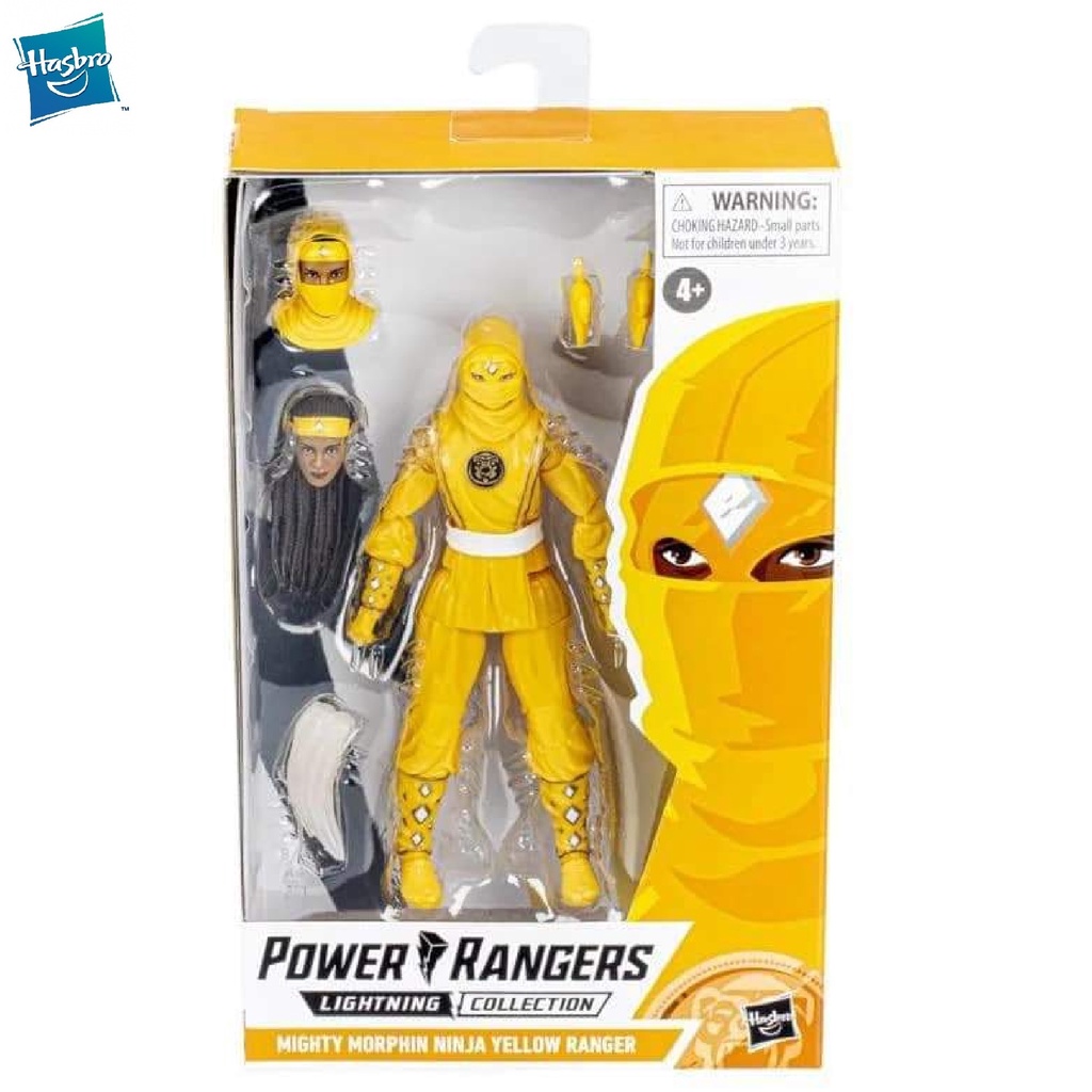 Mighty Morphin Power Rangers Lightning Collection Actionfigur Ninja Yellow Ranger 15 cm