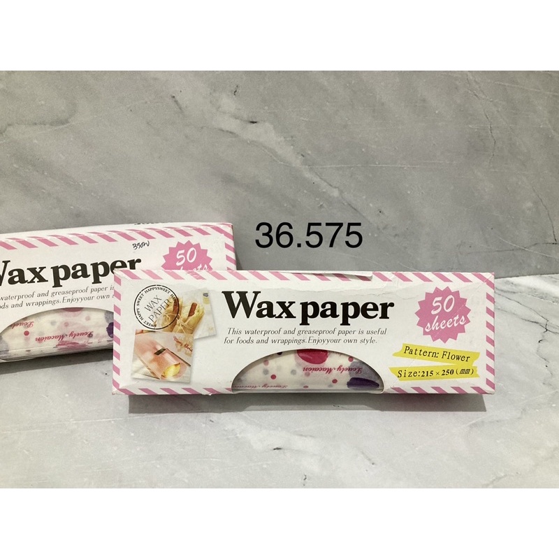 Jual WAX PAPER / BAKING PAPER / KERTAS ROTI MOTIF | Shopee Indonesia