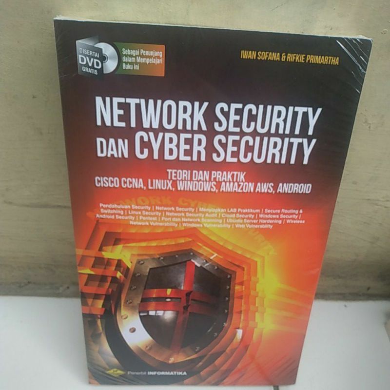 Jual BUKU NETWORK SECURITYDAN CYBER SECURITY TEORI DAN PRAKTIK | Shopee