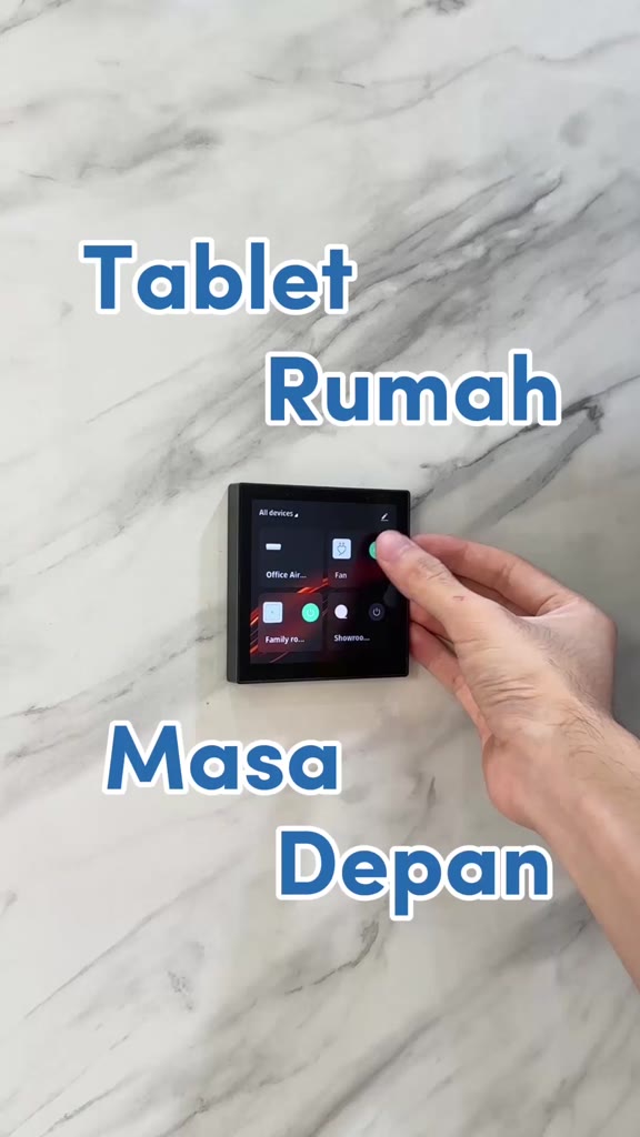 Jual ARBIT Smart Home Control Panel 4 inch with Voice Assistant Alexa ...