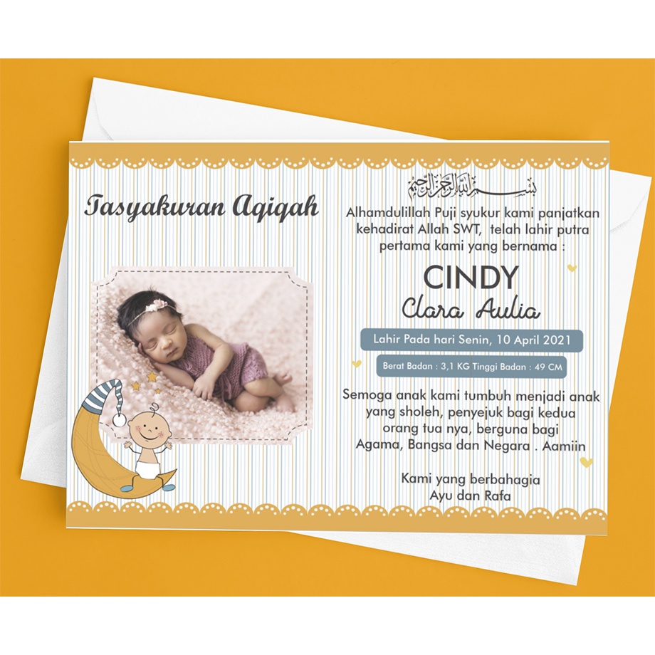 Jual LABEL TASYAKURAN AQIQAH/LABEL NASI BOX AQIQAH/STICKER LABEL AQIQAH